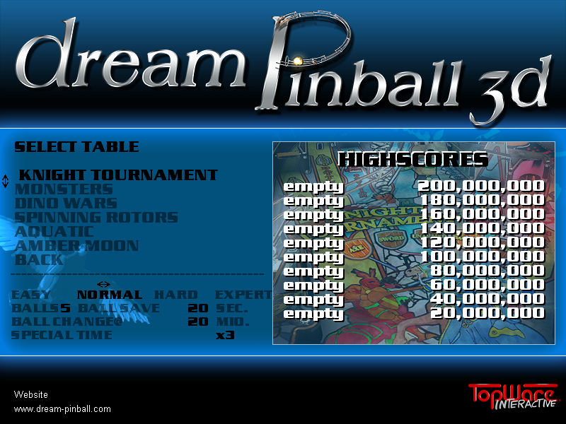 Dream Pinball 3D screenshot 4 for Wii